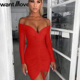 Ruching Off Shoulder
