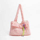 Girl Popcorn Keychain