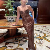 2025 Spring New Sister Style Dress Female Pictose Three-Dimensional Flowers Sleeveless Slings High-Waisted Hip