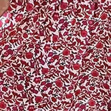 Summer Dress For Women 2022 Short Ruffles Sleeve Backless New Mini Party Dresses Lace Up New Fashion Red Floral