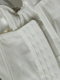 Vintage Lace Embroidery Bustier-Outfit