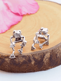Frog Design Stud Earring-Outfit