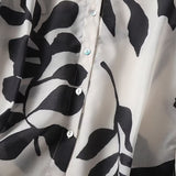 Leisure Style Comfortable Floral Printed Shirt-Outfit