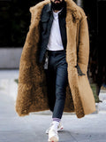Fongt Winter New Imitation Fur Man Coat Station Explosion Thick Coat Four-Color Eight-Code Independent