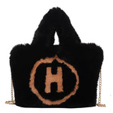 Plush Color Crossbody Bag-Outfit