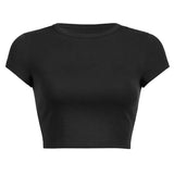 Fongt Women's DIY New Women's Summer Solid Color Short Acceptable With