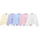 Fongt Women's Clothing 2025 New Fashion Temperament With Bow Shirt Top