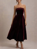 Fongt Women's Sleeveless Sexy Solid Color Body-Repair Dress Dress Dress Women 8107
