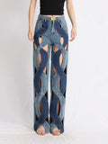 Different Denim Cut Out