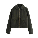 Fongt New Street Casual Soft Shirt Single-Dbutton Cardigan Jacket Female Commute