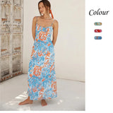 Fongt Summer New Royal Sister Wind With Beautiful Back French Low-Cut Sling Dress 23069-1-Outfit