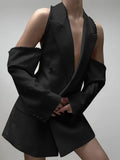 Fongt New Shoulder-Bubble Bead Sleeve Fashion Suit Coat Women's Clothing