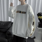 Sweatshirts Vintage Womens Spring Autumn Hoodies Clothes Couple Loose Casual Embroidery Bear Long Sleeve Pullover