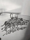 Liquid Metal Butterfly Claw Clip-Outfit