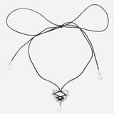 Coquette Barbed Heart Bow Tie