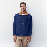 Fongt And Winter Men's Jacket With Velvet Cotton Work Clothes Casual Jacket Jacket