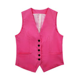 Vest 3102939 Blended Basic Casual Shorts 3103939 Suit-Outfit