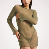 Fongt Knitted Sexy Beach Dress In Summer 2025