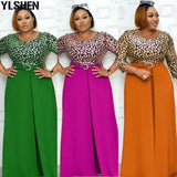 African Dresses For Women Print 2 Piece Sets African Clothes Africa Dress Dashiki Ankara Evening Party Plus Size Africa