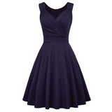Vintage Hepburn Style Cocktail Light Dress Wish Hot Selling Plus Size Dress-Outfit