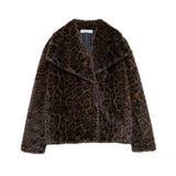 Fongt Women's Explosive Artificial Hairy Fluffy Women's Jacket