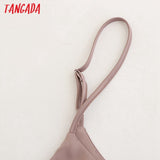 Women V Neck High Quality Satin Camis Spaghetti Strap Adjust Leeveless Silk Tank Tops 2021 Camisole