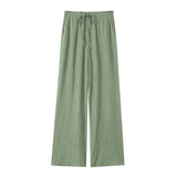 New Textured Loose Casual Multicolor Trousers 4391450-Outfit
