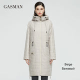 2022 New Women's spring jacket Autumn Women Coat Long parka Fashion women's jackets female Thin Cotton
