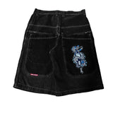 Shorts Y2K Hip Hop 2023 Original Gothic Pocket Baggy Jeans Shorts Man-Outfit