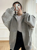 Color Hip Hop Oversized Zipper