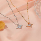 Love Wing Necklace-Outfit
