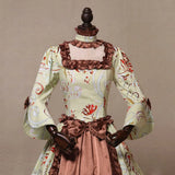 Sleeve Basic Model Printed Elegant Retro Evening Large Bell