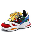 Block Lace Up