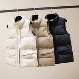 Warm Padded Winter Coat-Outfit