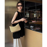 Fongt Fashion Collar Sleeveless Vest Loose Dress Sweet Sweet Folded Skirt Set