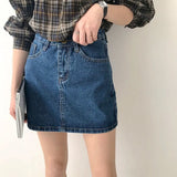 Summer Denim Skirt Women High Wasit Jeans Skirt Pencil Mini Skirts Vestidos De Mujer Casual De