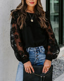 Round Neck Long Sleeve