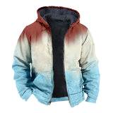 Fongt Solid Color 3D Print Digital Print With Hoodie Cotton Suit-Outfit