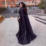 Fongt Solid-Colored Bat Sleeve Tie In Autumn 2025 With Thin Waists