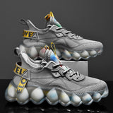 Sneakers 2021 New Breathable Running Shoes For Men Reflective Sports Shoes Outdoor Comfortable Athletic Training