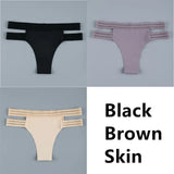 Sexy Thongs Panties Women G-String Female Underpants Seamless Comfortable Intimate Underwear Female Low-Rise Thong