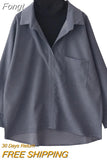 Two Piece Shirt Women Patchwork Turtleneck Turn-down Collar Autumn Winter Casual Lady Long Sleeves Female Loose Blouse