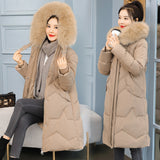 Large Size Medium Long Cotton-Padded Clothes Women 2021 New Cotton Clothes Women's Fat Mm Loose Thin Cotton-Padded Jacket And Fat-Outfit