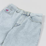 Clothes Polar Boy Shorts Y2K Original Hip-Hop Cartoon Graphic Embroidered Jeans-Outfit
