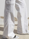 Low Waist Y2K Straight Leg Pants-Outfit