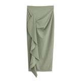 Chest Jumpsuit 5039353 Laminated Decorative Stretch Skirt 5039356 Suit-Outfit