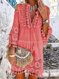 Spring Embroidery Crochet Lace Boho