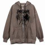 Fongt New Hoodie Jersey Women Loose Street Sports Zipper Open Shirt Y2k Coat Women