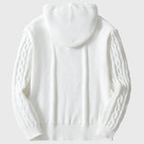 Fongt Men's Men's Long Sleeve Hooded Knits Autumn/Winter Outdoor Sweater