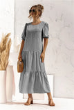 Sleeve Dot Plaid Urban Style Loose Stitching Long